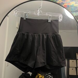 HALARA Women's High-Waisted Black Shorts